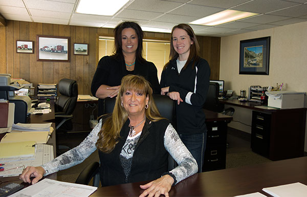 Mike Wacker Trucking office staff